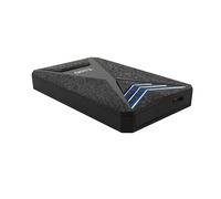 Optimize your storage with the EXT. GAMING 2.5" SATA USB3.0/3.1 GEN1 CASE. Its blue LED brings a touch of style to gamers who prioritize speed. Easy to use and compatible, save your data