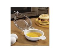 Optimized Microwave Egg Cooker for Fast Scrambled Omelets, Easy-Poach Design, Ideal Breakfast Cookware for Home and Travel