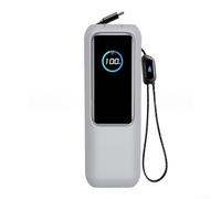 Optimized Silicone Protective Cover for Anker Zolo Power Bank Supporting Durability Reliability and Seamless Integration Into Daily Routines (Gray)