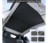 Optimized Sunshade for Tesla For Model 3 and For Model 3 Highland Keeps Your Vehicle Interior Cool (For M3 Silver)