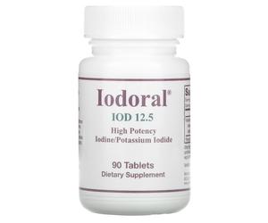 Optimox Corporation, Iodoral, IOD 12.5, 90 Tablets