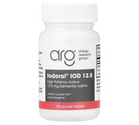 Optimox Iodoral Iod-12.5 High Potency Iodine 12.5mg 90 Tablets Thyroid