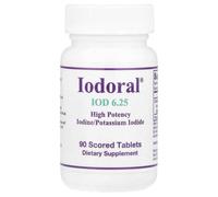 Optimox, Iodoral®, IOD, High Potency, 6.25 mg, 90 Scored Tablets