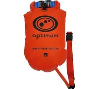 Optimum 20L Heavy Duty Waterproof Dry Bag & Swim Buoy - Adjustable Straps, Inflatable & Packable - Ideal for Swimming, Kayaking, Beach & Water Sports