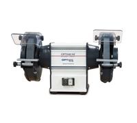 Optimum 7" Double Bench Grinder / 175mm x 25mm 450w 240v OPTI-Grind