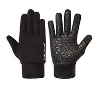 Optimum Aqua Waterproof Thermal Gloves for Men's - Touchscreen Sensitive, Warm Padded, Anti-Slip Palm Grip, Lightweight - Perfect for Cold Weather, Cycling, Running, Hiking & Dog Walking- XXL