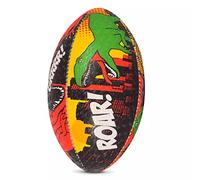 Optimum Cartoon Character Rugby Ball - Dinosaur, Shark, Alien & More | Designed with a high-tack dimpled grip for consistent rugby performance, available with optional ball pump in multiple sizes.