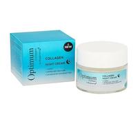 Optimum Collagen Night Cream, Anti-Ageing Formula with Peptides and Minerals, 24-Hour Moisturisation