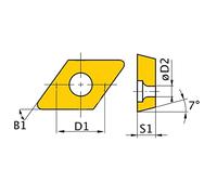 Optimum DNMG110408 5 Piece Cutting Board