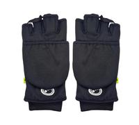 Optimum Dry Wrap Winter Gloves Thermal Warm Half Finger Waterproof Resistant Windproof Visible Breathable Sport running Hockey Driving Outdoors - Small