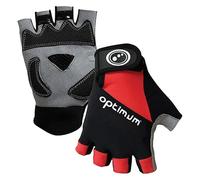 Optimum Hawkley MTB Gloves - Easy Sweat Wipe-off Thumb Terry, Breathable and Sweat-Wicking - Protective Palm Padding - Perfect for Cycling, Climbing, Mountain Biking, and Other Outdoor Pursuits