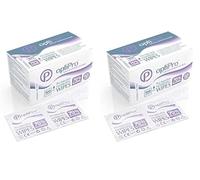 Optimum Medical OptiPro Pre-Injection Wipes (x100) - Individually Wrapped Disposable Medical Skin Cleaning Easy-Tear 70% Isopropyl Alcohol Sachet Wipes (Pack of 2)