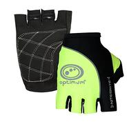 Optimum Nitebrite MTB Gloves - Easy Sweat Wipe-off Thumb Terry, Breathable and Sweat-Wicking - Protective Palm Padding - Perfect for Cycling, Climbing, Mountain Biking, and Other Outdoor Pursuits