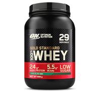 Optimum Nutrition 100% Gold Standard Whey Protein Powder, 24g Protein, Chocolate Mint, BCAA, low-sugar, Fast-Digesting Isolate for Muscle Gain & Recovery, 899g, 29 Servings