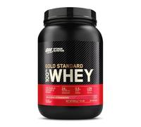 Optimum Nutrition 100 Percent Whey Gold Standard Sports Supplements, 907 g, Delicious Strawberry