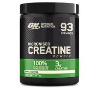 Optimum Nutrition 100% Pure Micronised Creatine Monohydrate Powder, Unflavoured - 3g Per Serving (1102271)