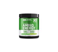 Optimum Nutrition Amino Energy Pre Workout Powder, Energy Drink with Amino Acids, BCAA, L-Glutamine and L-Leucine, Food Supplement with Vitamin C and Caffeine, Lemon Lime Flavour, 30 Servings, 270 g