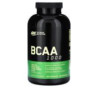Optimum Nutrition BCAA 1,000 mg Branched Chain Amino Acids, 60 - 400 Capsules