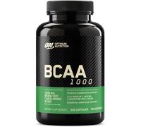 Optimum Nutrition BCAA Capsules, Amino Acids Tablets, 1000 mg of Essential Amino Acids BCAAs with L-Leucine, L-Isoleucine and L-Valine, Unflavoured, BCAA Supplements, 100 Servings, 200 Capsules