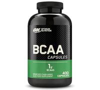 Optimum Nutrition BCAA Capsules, Amino Acids Tablets, 1000 mg of Essential Amino Acids BCAAs with L-Leucine, L-Isoleucine and L-Valine, Unflavoured, BCAA Supplements, 200 Servings, 400 Capsules