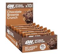 Optimum Nutrition Chocolate Brownie Crunch Protein Bar, 10 x 65 g