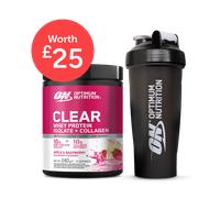 Optimum Nutrition Clear Whey Collagen Apple & Raspberry Bundle