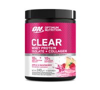 Optimum Nutrition Clear Whey Protein Isolate + Collagen Apple & Raspberry 240g