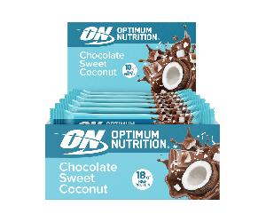 Optimum Nutrition Coconut Protein Bar (12x59g) Chocolate Sweet Coconut - Bars -