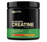 Optimum Nutrition Micronised Creatine Monohydrate Powder – 3 g/serving, Orange – 247.5 g (55 serv)