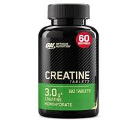 Optimum Nutrition Creatine Tablets - 3 g of Creatine Monohydrate per Serving to Support Performance During High-Intensity Training - 60 Servings (180 Tablets)