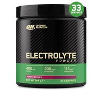 Optimum Nutrition Electrolyte Powder, Daily Exercise Support | Forest Berries, 264g, 33 servings, Zero-Calorie, Sugar-Free Electrolytes, 400mg Sodium, 300mg Potassium & 113mg Magnesium