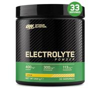 Optimum Nutrition Electrolyte Powder, Lemon Ready-to-Mix Formula, Sodium Magnesium Potassium Food Supplement for Workouts and Intense Training, 264 g, 33 Servings