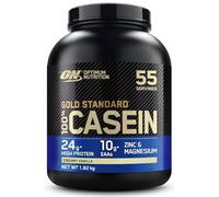 Optimum Nutrition Gold Standard 100% Casein Slow Digesting Protein Powder with Zinc, Magnesium and Amino Acids, Support Muscle Growth & Repair Overnight, Creamy Vanilla Flavour, 55 Servings, 1.82 kg