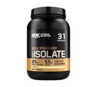 Optimum Nutrition Gold Standard 100% Isolate Whey Protein Powder - Vanilla, 25g Protein, 5.5g BCAAs, Low Sugar & Fat, 31 Servings (930g)