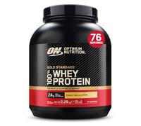 Optimum Nutrition Gold Standard Whey Muscle Building and Recovery Protein Powder With Naturally Occurring Glutamine and Amino Acids, French Vanilla Crème, 76 Servings, 2.28kg, Packaging May Vary