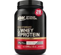 Optimum Nutrition Gold Standard 100% Whey Protein Powder, 896 g | Cookies and Cream, 28 Servings, 24g Protein, BCAA, Low Sugar, Fast-Digesting Isolate, Supports Muscle Growth and Repair