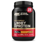 Optimum Nutrition Gold Standard 100% Whey Protein, Muscle Building Powder With Naturally Occurring Glutamine and BCAA Amino Acids, Chocolate Peanut Butter Flavour, 28 Servings, 896 g