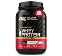 Optimum Nutrition Gold Standard 100% Whey Protein Powder for muscle building and recovery, Cookies and Cream, 896g, 28 servings, Package May Vary