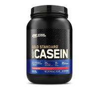 Optimum Nutrition Gold Standard Casein Protein Powder with Glutamine and Amino Acids. Protein Shake by ON - Strawberry Delight, 28 Servings, 909g