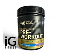 Optimum Nutrition Gold Standard Pre Workout Powder, Energy Drink with Creatine Monohydrate, Beta Alanine, Caffeine and Vitamin B Complex, Nutrition Supplement, Fruit Punch Flavour, 30 Servings, 330 g