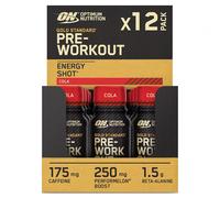 Optimum Nutrition Gold Standard Pre-Workout Energy Shot, Ready to Drink Food Supplement with Beta Alanine, Caffeine, PerforMelon Boost and Vitamin B6