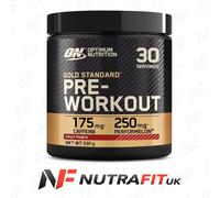 OPTIMUM NUTRITION GOLD STANDARD PRE-WORKOUT focus energy power powder 330g