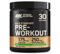 Optimum Nutrition Kiwi Flavour Gold Standard Pre-Workout 330g [Best Before: 31/08/2025]