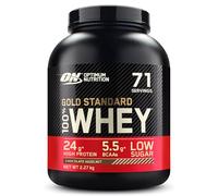 Optimum Nutrition Gold Standard Whey Muscle Building and Recovery Protein Powder With Naturally Occurring Glutamine and Amino Acids, Chocolate Hazelnut, 71 Servings, 2.27kg, Packaging May Vary