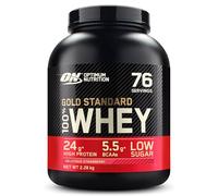 Optimum Nutrition Gold Standard Whey Muscle Building and Recovery Protein Powder With Naturally Occurring Glutamine and Amino Acids, Delicious Strawberry, 76 Servings, 2.28kg, packaging may vary