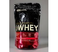 Optimum Nutrition Gold Standard 100% Whey Muscle Building and Recovery Protein Powder With Naturally Occurring Glutamine and BCAA Amino Acids, Delicious Strawberry Flavour, 15 Servings, 450 g