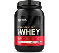 Optimum Nutrition Gold Standard 100% Whey Protein, Muscle Building Powder With Naturally Occurring Glutamine and BCAA Amino Acids, Cookies and Cream Flavour, 28 Servings, 896 g