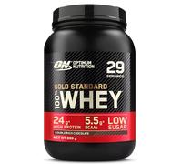 Optimum Nutrition Gold Standard Whey Protein, Muscle Building Powder with Naturally Occurring Glutamine and Amino Acids, Double Rich Chocolate, 29 Servings, 899 g, Packaging May Vary