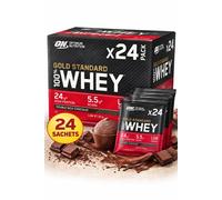 Optimum Nutrition Gold Standard Whey Protein Powder Double Rich Chocolate 24x30g