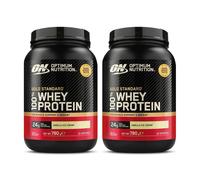 Optimum Nutrition Gold Standard Whey Protein Vanilla Ice Cream - 780g (2 Packs)